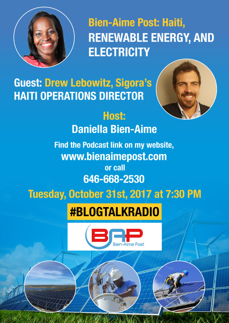 Haiti, Renewable Energy, Electricity, Sigora, and small business