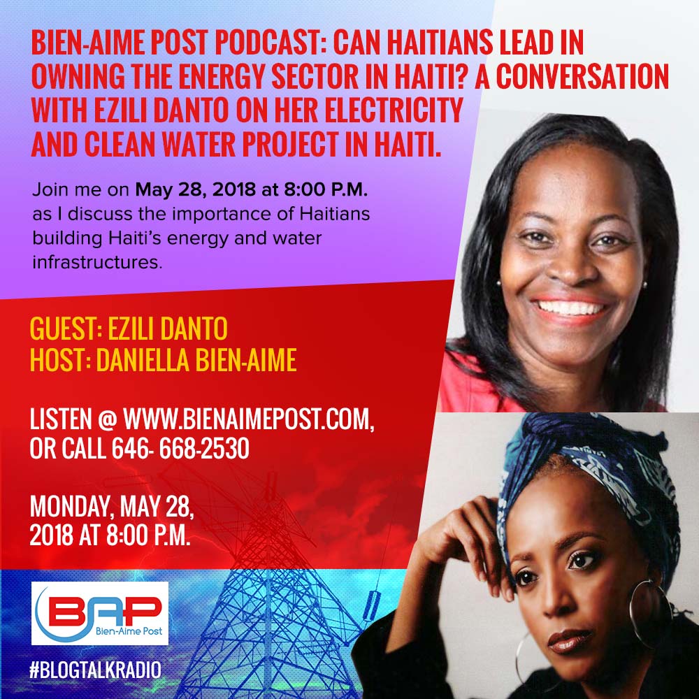 Haiti, Bien-Aime Post, electricity, clean water and Ezili Danto