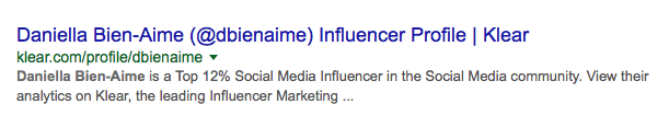 Clear’s Top 12% Social Media Influencer in the Social Media Community