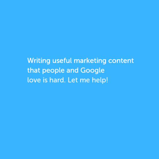 content marketing, writing, blogging